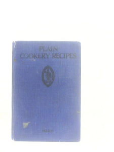 Plain Cookery Recipes 