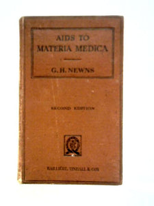 Aids To Materia Medica 