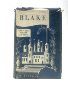 Blake's Poetry And Prose 