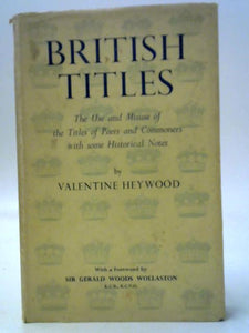 British Titles 