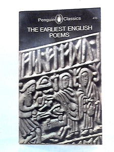 The Earliest English Poems 