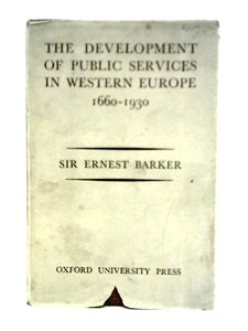 The Development of Public Services in Western Europe (1660-1930) 