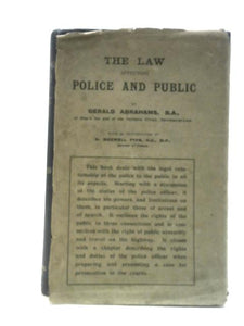 The Law Affecting Police and Public 