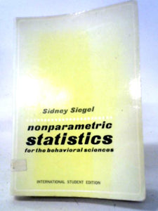 Nonparametric Statistic For The Behavioral Sciences 