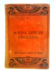 Social Life in England: An Elementary Historical Reader 