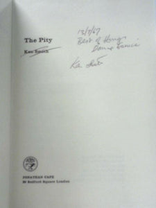 The Pity, Poems 