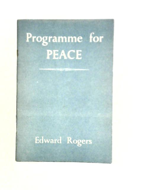 Programme For Peace