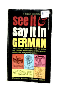 See it and Say it in German 