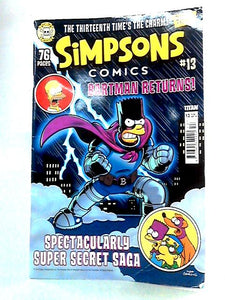 Simpsons Comics Vol 2 No 13 Bartman Returns 