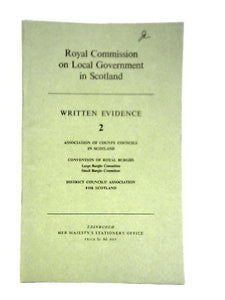 Royal Commission on Local Government in Written Evidence 2 