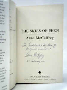 The Skies of Pern [Signed by the Author] 