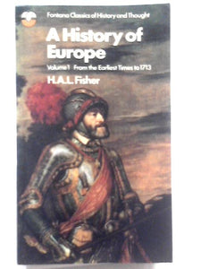 History Of Europe: Volume I 