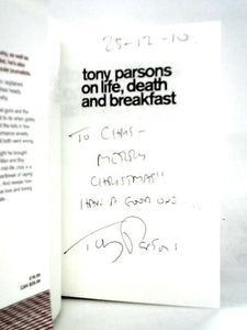 Tony Parsons on Life, Death and Breakfast 