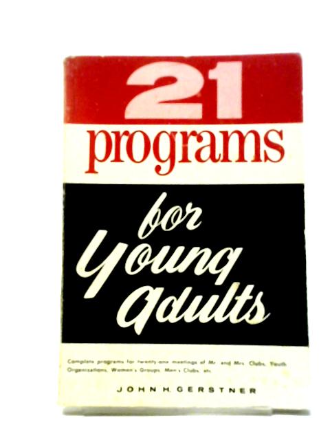 Programs For Young Adults