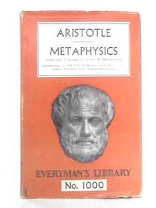 Aristotle's Metaphysics 