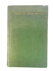 Poems Of John Keats 