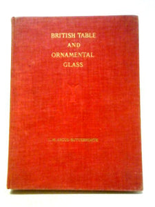 British Table And Ornamental Glass 