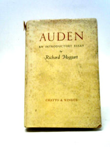 Auden: An Introduction Essay 