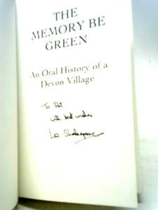 The Memory be Green: An Oral History of a Devon Village 