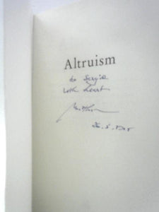 Altruism: The Science and Psychology of Kindness 