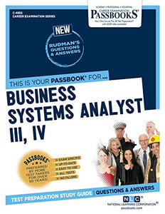 Business Systems Analyst III, IV (C-4952) 