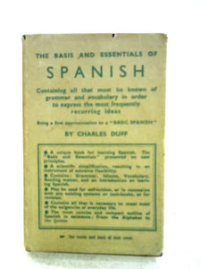 The Basis and Essentials of Spanish 