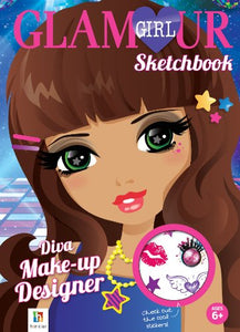 Diva Make-Up Designer Glamour Girl Sketchbook 