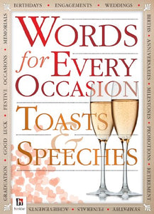 Words for All Occasions: Toasts and Speeches Counterpack 24 2 