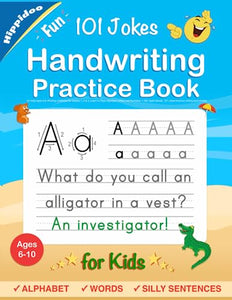 Handwriting Practice Book for Kids Ages 6-8 