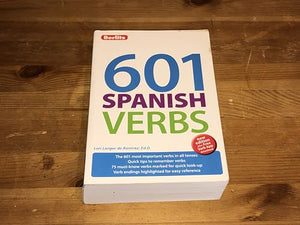 Berlitz 601 Verbs Spanish 