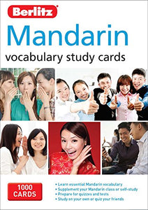 Berlitz Study Cards Mandarin 