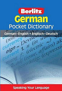 Berlitz Pocket Dictionary German (Bilingual dictionary) 