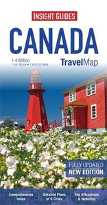 Insight Guides Travel Map Canada 