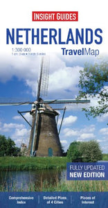 Insight Guides Travel Map Netherlands 