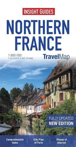 Insight Travel Maps: Northern France 