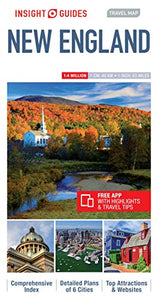 Insight Guides Travel Map New England 