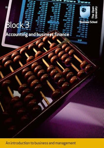 Accounting and Business Finance: Block 3 Readings 21-27 