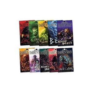 Darren Shan Demonata 10 Books Collection Set Pack (Darren Shan Collection) (Wolf Island, Deaths Shadow, Hells Heroes, Bec, Blood Beast, Dark Calling, Lord Loss, Demon Thief, Slawter, Demon Apocalypse) 