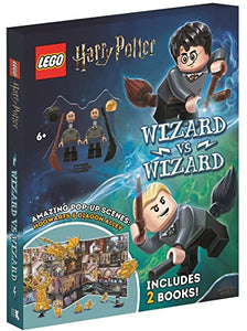 LEGO® Harry Potter™: Wizard vs Wizard (Includes Harry Potter™ and Draco Malfoy™ LEGO® minifigures, pop-up play scenes and 2 books) 