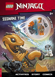 LEGO® NINJAGO®: Sssnake Time Activity Book (with Snake Warrior Minifigure) 