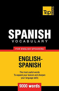 Spanish vocabulary for English speakers - 9000 words 