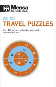 Mensa Quick Travel Puzzles 