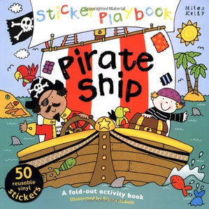 Pirate Ship Sticker Playbook 