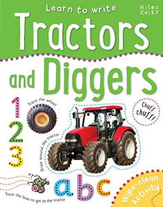 Learn To Write Tractors And Diggers 