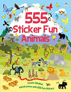 555 Sticker Fun - Animals Activity Book 