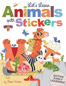 Let's Learn Animals with Stickers 