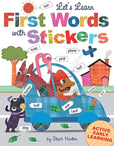 Let's Learn First Words with Stickers 