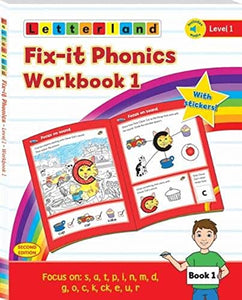 Fix-it Phonics - Level 1 - Workbook 1 (2nd Edition) 