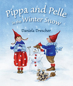 Pippa and Pelle in the Winter Snow 