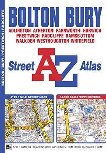 Bolton and Bury A-Z Street Atlas 